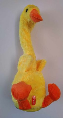 CANARD DANSANT AVEC LUMIÈRES ET MUSIQUE